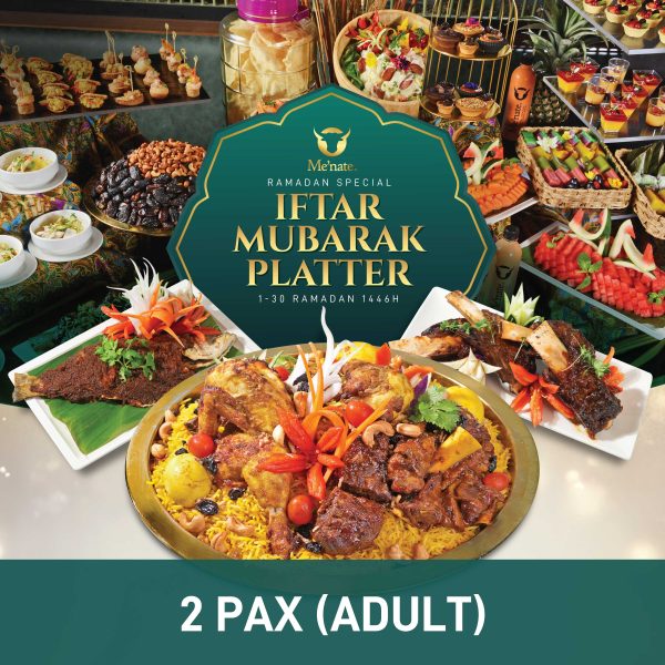 Iftar Mubarak Platter 2pax (Adult)